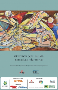 Quadros que falam: narrativas migratórias ­– Vol. 1 | Edição em  braile e em fonte ampliada