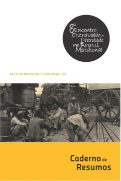 Caderno de Resumos do 8º. Encontro Escravidão e Liberdade no Brasil Meridional